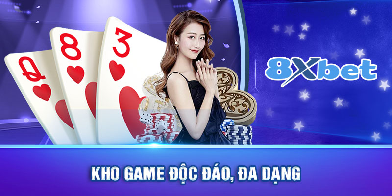 Kho trò chơi đa dạng với nhiều tựa game đặc sắc